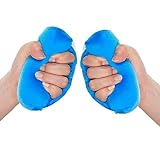 PREVENT HAND CONTRACTURES - The Palm Grips Hand Contracture Cushion is a gentle support solution designed to prevent finger contracture, and help hand from constricting closed in a fist, no hard back pieces to bother the rest. Suitable for left and r...