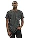 Produktbild Urban Classics Herren T-Shirt Long Shaped Turnup Tee, lässiges T-Shirt für Männer, in langem Schnitt, charcoal, L