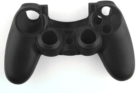 Funda Silicona Protectora para Mando Consola de PS4 Color Negro Funda Silicona Protectora para Mando Consola de PS4 Color Negro