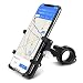 HOMEASY Universal Bike Phone Mount Motorcycle Handlebar Cellphone Bicycle Holder Adjustable, Fits iPhone X, XR, 8 | 8 Plus, 7 | 7 Plus, Galaxy S9, S8, Holds Phones from 3.5-7" Wide【Fall Prevention】