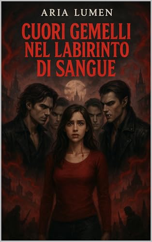 Cuori Gemelli nel Labirinto di Sangue: Quando il tuo sangue è la chiave dell'apocalisse, fidarsi di tre vampiri è follia. Amarli è destino. (Urban Fantasy Romantico)