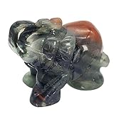 figura azteca tallada en madera Artículo hecho a mano, bien pulido, excelente acabado de superficie. Mide aproximadamente 38 mm de largo, adorable y encantador. Contenido del paquete: 1 elefante.
