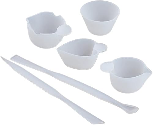 Miniatura 2 de Taza de medición antiadherente reutilizable de 3.4 fl oz con escala precisa de resina de mezcla de taza de ranura para tarjetas Taza dispensadora de