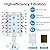 WINGSOL WINGSOL Faucet Water Filter Stainless-Steel 360° Rotating Water Filter for Sink, Reduce Chlorine, Heavy Metals and Bad Taste, 320G Long Lasting Sink Water Filter, 3 Filter Cartridges Included