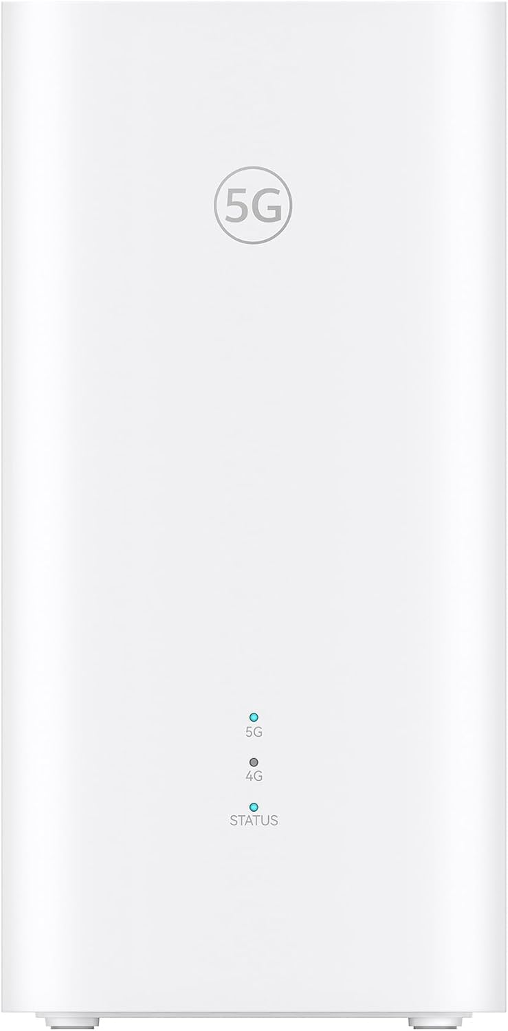 5G CPE 5s, H153, Router SIM 5G, Wi-Fi 6 AX3000, DL 3600 Mbps/UL 500 Mbps, antenna ad alto guadagno a 9 dBi, porta LAN/WAN, diagnosi Wi-Fi visualizzata, Mesh+ per la banda larga domestica