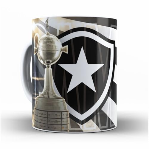 Caneca Personalizada Botafogo Campeão Libertadores 2024 325 Ml Time Presente