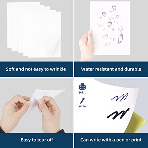 Image of 100 Sheets 1400 Labels 4 inch x1-1 /3 14 Up Mailing Address Labels Stickers for Laser & Inkjet Printers, Labelchoice 4 inch x 1.33 inch 14 Per Page Strong Adhesive Internet Mailing Shipping Label (1-1 /3x4-100P)