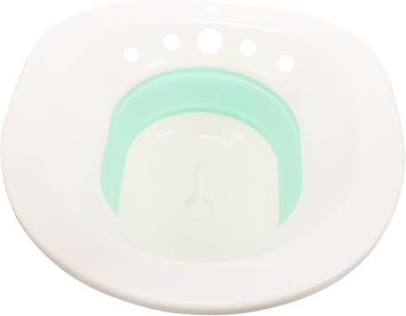 Foldable Sitz Bath Pp and Tpr White .35X14.17X4.72 in