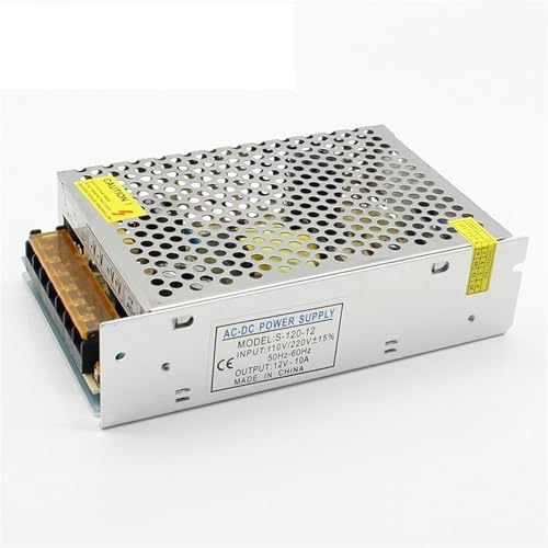 Alimentation 12V 10A 120W pour réparer et alimenter vos bandes LED sans scintillement