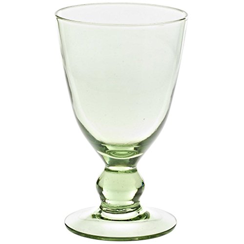 Weinglas Weinkelch Biedermeier Glas Waldglas Grün 220 ml H 14,5 cm Traditioneller Thüringer Style