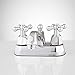 Signature Hardware 329606 Auberee Centerset Bathroom Faucet with Cross Handles and Pop-Up Drain Assembly