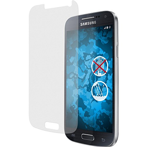 PhoneNatic 4 Pack Screen Protectors compatible with Galaxy S4 Mini - Protection Film anti-glare (matte)