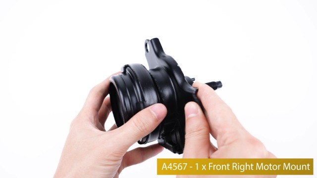 Set Of 4 Engine & Transmission Mounts For Acura RSX 2.0L Manual (2002-2006)
