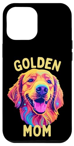 Installazione facile Custodia per iPhone 15 Plus Splendida Golden Retriever \'Golden Mom\' Mother Goldens Dogs