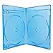 AcePlus Double 2-Disc Blu-Ray Cases in 12mm Standard Thickness with Screen Printed Logo (100-Pack)