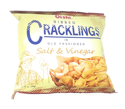 Oishi Cracklings Salt & Vinegar Beer Match (50g) image 4