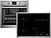Produktbild AEG PSP35888 Set Pyrolyse PlusSteam Backofen BP3003501M + Induktion Glaskeramik Kochfeld HKL85410X-B