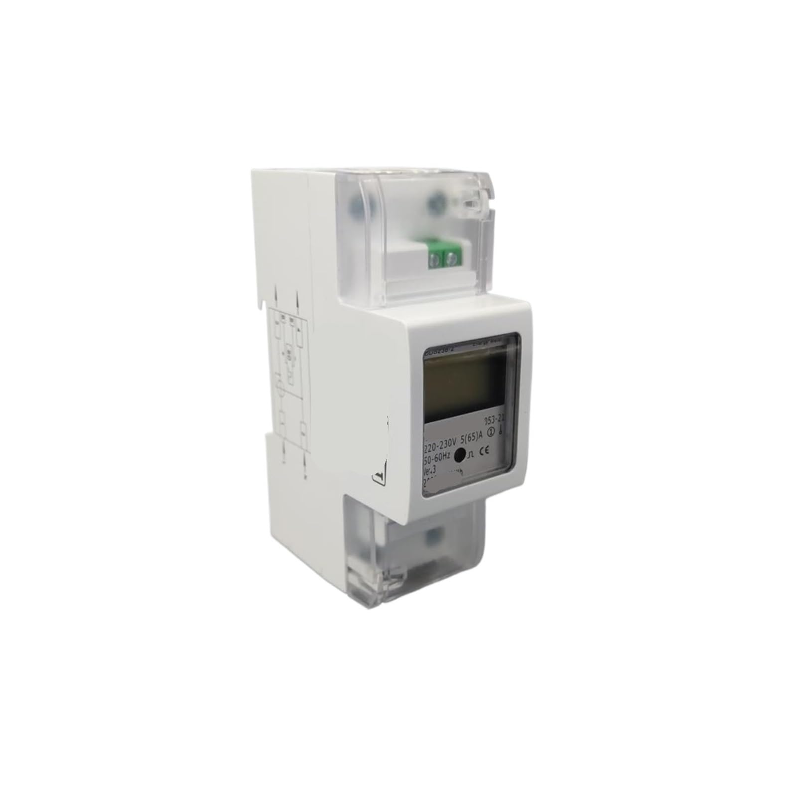 Compteur d'énergie monophasé DDS238-2 Din Rail 230V 65A pour tableau électrique domestique
