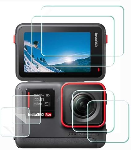 Custodia Mini Per Insta360 ACE Pro + Copriobiettivo - Borsetta Portatile Nero - Foto 9