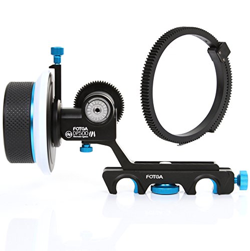 Follow Focus FOTGA DP500III bague de mise au point pour rail 15mm de caméra Blackmagic GH4