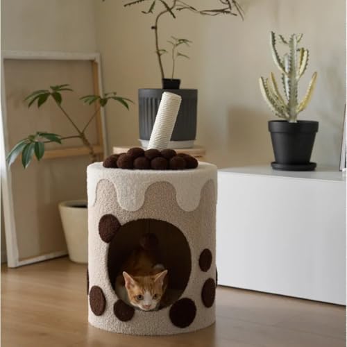 Árbol para gatos Happy & Polly beige 26 pulgadas miniatura 2