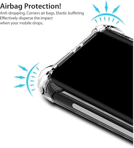 Image of BOXXO Flexible Back Cover for Mi 11X | Back Cover Transparent Clear Shockproof Case Four Corner Protection | Slim Protective Mobile Phone Cover for Mi 11X