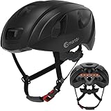 Jedes Detail sorgt für ein angenehmes Tragegefühl: Der Bluetooth-Fahrradhelm besteht aus hochwertigen Materialien, die innen und außen integriert sind, was dem Helm eine robuste Schale verleiht, und wiegt nur 310 g. Er absorbiert die Auswirkungen des Aufpralls, aber Sie fühlen sich nicht schwer. Das integrierte, herausnehmbare und schnell trocknende Innenfutter sorgt für ein weiches und angenehmes Tragegefühl.