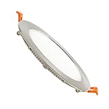 【Grâce a une puissance】 de 12W 220-240V AC nous obtiendrons un éclairage de qualité à faible consommation