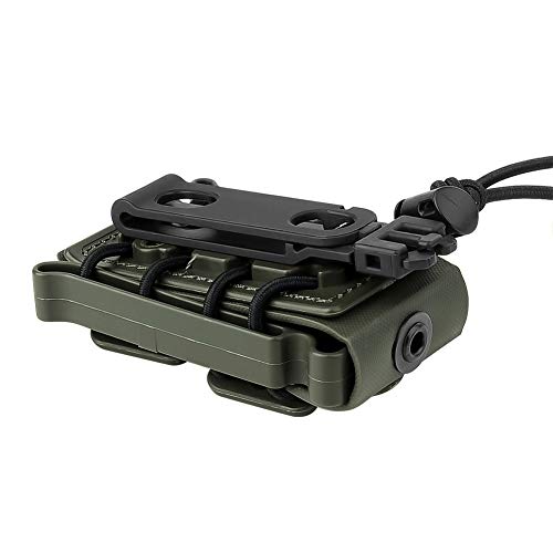 Krydex 9Mm Pistol Mag Pouch Softshell Magazine Pouch Tactical Magazine Holder Short (Oliver Green) #TOP4