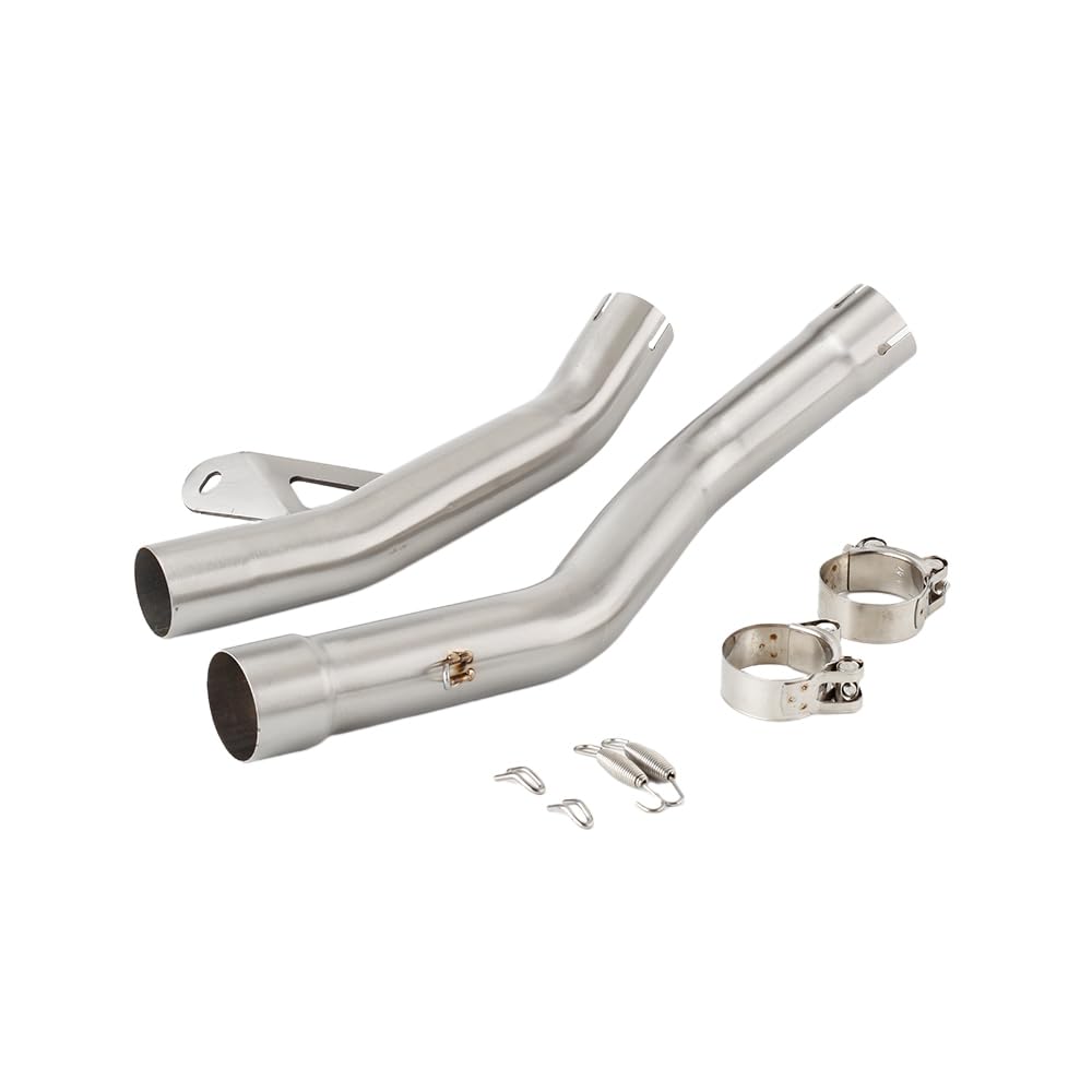 Per Moto Morini X Cape 650 2021-2023 51MM Slip-on Terminali di scarico dell'intestazione Tubo Collegamento collettori di Scarico Moto Silenziatori terminali