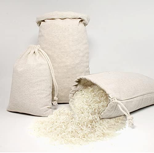 Kisbeibi 50PCS Jute Bags, Hessian Bags Wedding Jute Bags with Drawstring, Burlap Bag Mini Gift Bags Linen Jewelry Pouch Sacks Reusable for Birthday Party Wedding Christmas DIY Craft(size:8x10cm)