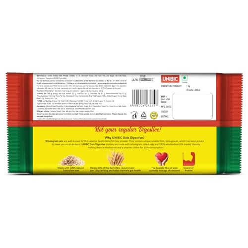 Image of Unibic Oats Digestive, 1kg