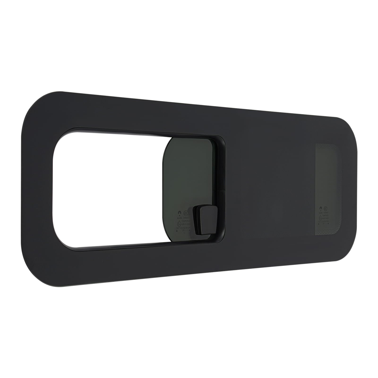 Finestra laterale per camper orizzontale, per camper, camper, veicoli da costruzione, blu marino (780 x 280 mm)