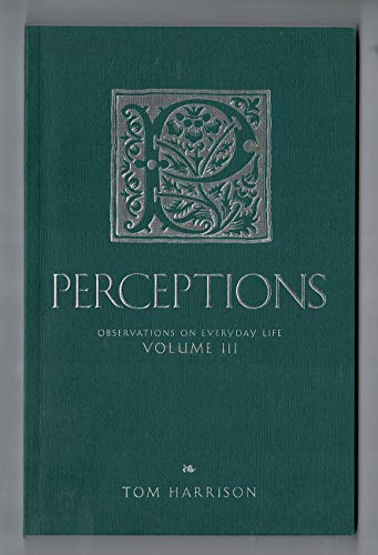 Perceptions: Observations on Everyday Life, Vol... B08GSV676Q Book Cover