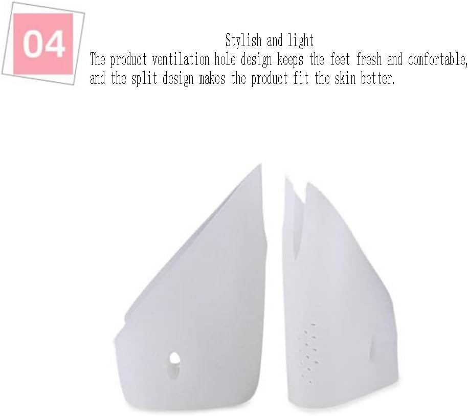 DEAVER Wearable Shoes Split Toe Big Bone Orthosis Adult Bunion Correctors,Gel Care Straightener, Protector for Men Women Pain Relief Separation