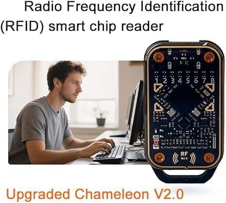 Digit-Chameleon Ultra V3.0 RFID Smart Reader Emulator 2Xuid Keychain/CUID Card Decode NFC Duplicator Access Control Mini Tag