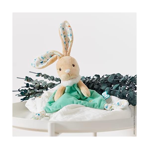KALOO - Fripons - Dreieckiges Doudou Justin der Hase - Flauschiges und besonders weiches Doudou 20 cm - Ab Geburt… – Bild 5