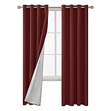 RIDEAU AVEC DOUBLURE EN TISSU GRIS – Ce rideau à doublure permet de préserver la température de votre pièce en bloquant la chaleur ou le froid provenant de votre fenêtre pour un intérieur frais toute l’année.