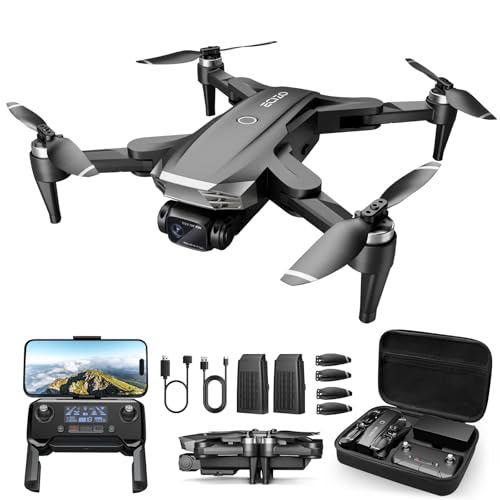 GPS Drone with Camera for Adults 4K, Auto Return Home, Brushless Motor, Follow Me, 5G FPV Transmission, Smart RC Quadcopter Drones for Beginners Kids, Long Flight and Distance, Under 250G