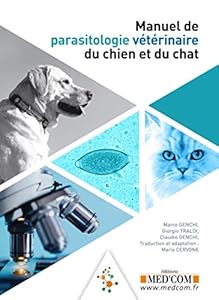 Livres Couvertures de Manuel de parasitologie vétérinaire du chien et du chat