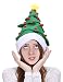DomeStar Christmas Hat, Funny Hat Novelty Santa Hat Crazy Hats Christmas Tree Hat