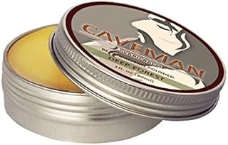 Caveman Deep Forest Beard Balm, Leave in Conditioner, 100% Vegan and All Natural - Cedarwood, Fir Needle, Eucalyptus