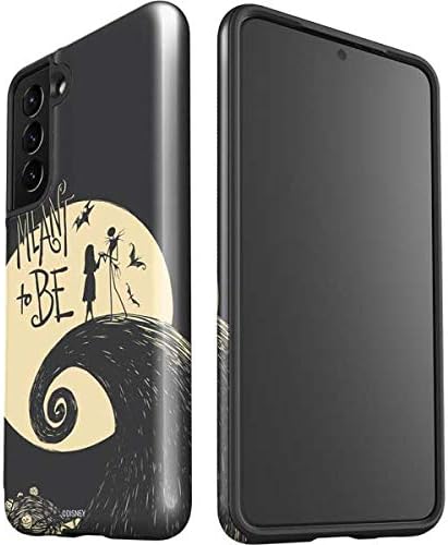 Skinit Pro Phone Case Compatible with Galaxy S21 5G - Officially Licensed Disney The Nightmare Before Christmas Jack and Sally Meant to Be Design