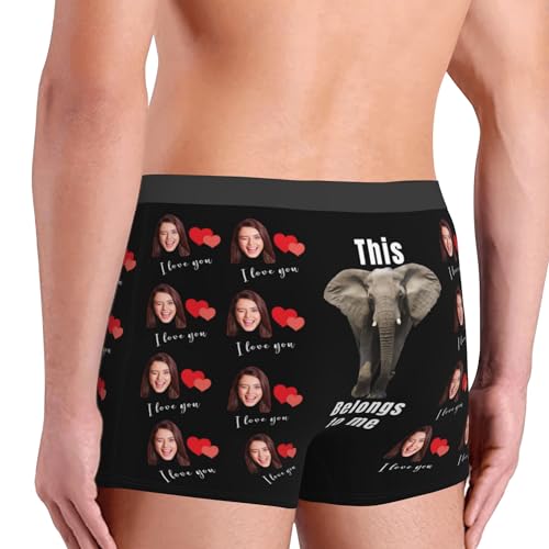 Custom Boxers with Face - Personalized Underwear with Photo - Valentine's Gifts for Husband Boyfriend2