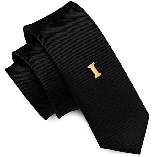 Image of HONEY BEAR Mens Womens Initial Alphabet Letter Lapel Pins Collar Badge Brooches for Business Wedding Graduation Gift Matte Gold 0.59 inches