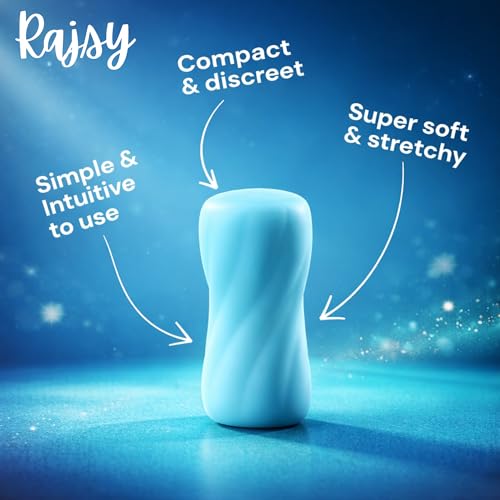 Image of Muscle Relaxation Massager for Men | Ultra Soft Silicone Waterproof Stress Relief Device | Non-Electric Body Pain Relief & Relaxation Device | Compact Travel Friendly Wellness Massager