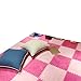 nvbmcxern 2 pz/Set Contrasto Colore Ad Incastro Tappetino in Schiuma Soffici Tappeto Puzzle Piastrelle per Pavimenti Peluche Area Tappeto Fai da Te Jigsaw Baby Playmat stuoie ad Incastro