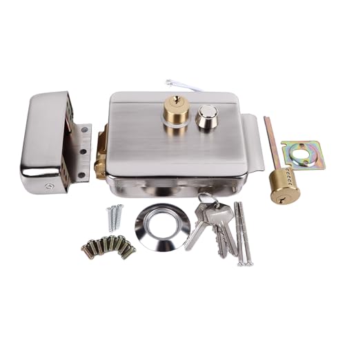 Nutriess Empêche les intrusions Serrure de contrôle d'accès résistante aux chocs Serrure de porte électronique intelligente pour interphone de sonnette Sécurité domestique et