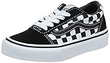 Material de la suela: Goma Vans Ward Suede/Canvas, Zapatillas, Black/True White Pvj, 38 EU