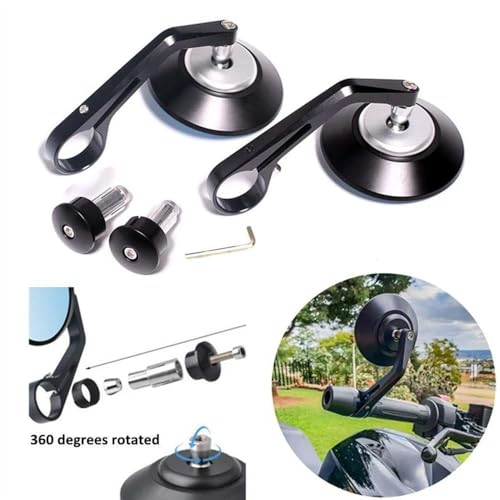 Rétroviseur de moto vision large pour guidon S1000RR 22mm
